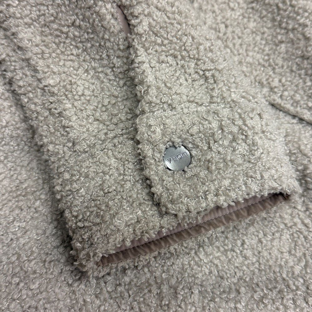 Vuori Sycamore Shirt Jacket Sherpa Shacket Size M - Picture 11 of 12